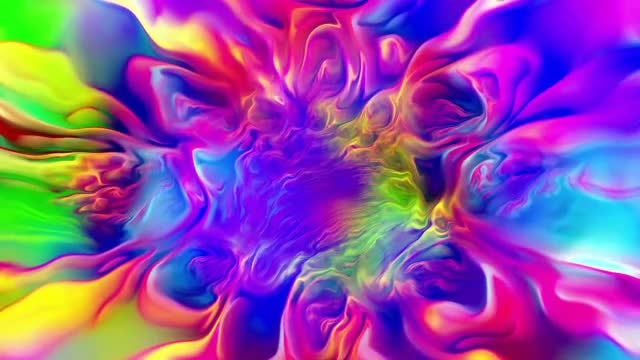 Rainbow Liquids: Stock Motion Graphics