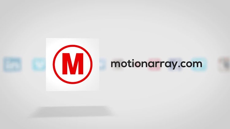 Social Networks Icons Animation: After Effects Templates