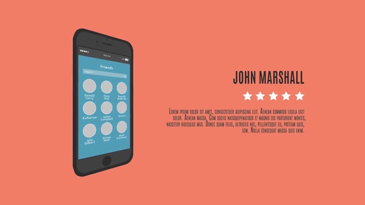Phone App Presentation: After Effects Templates