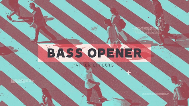 Stylish Bass Opener Freebies template preview