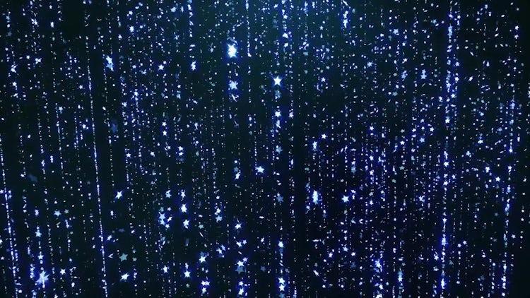 Rising Blue Stars: Motion Graphics