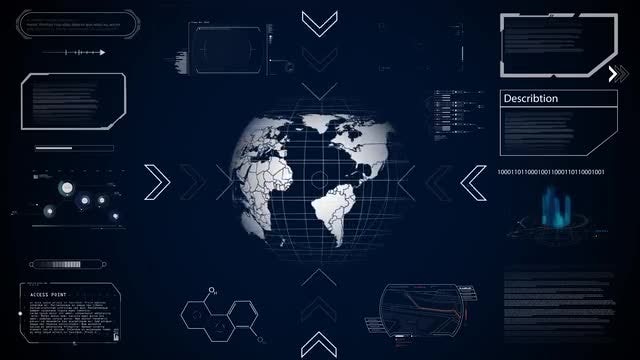 World And Technology: Stock Motion Graphics