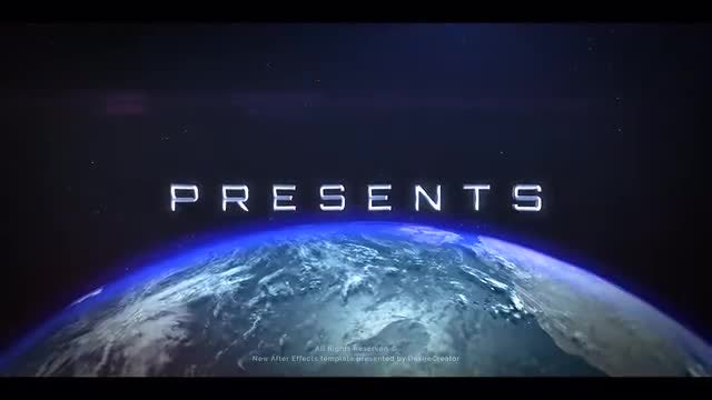 Space Teaser: After Effects Templates
