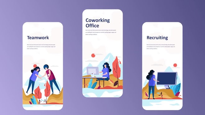 Employment - Instagram Stories Freebies template preview