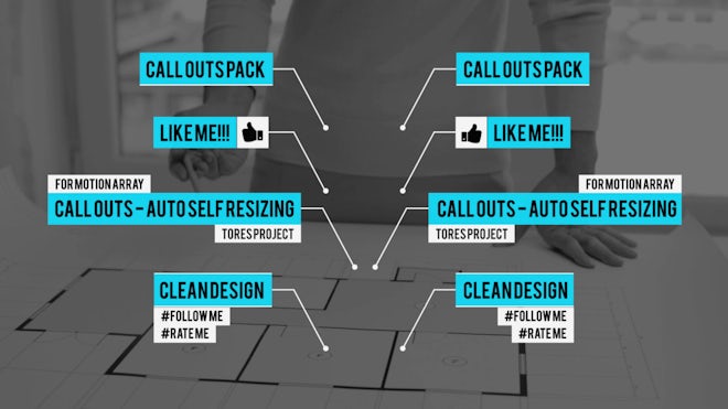 Call Outs Auto Self Resizing Freebies template preview