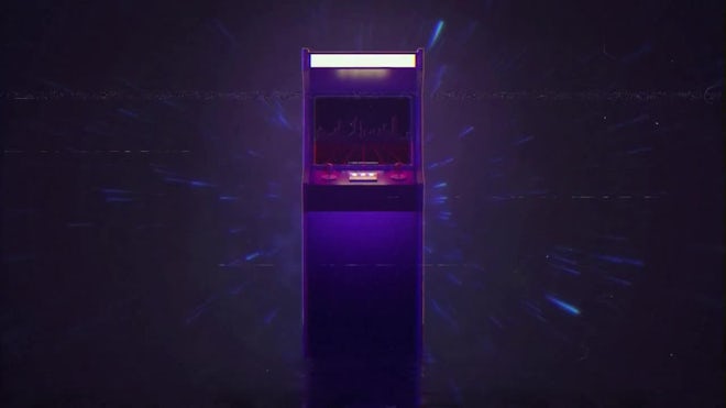 80s Arcade Logo Freebies template preview