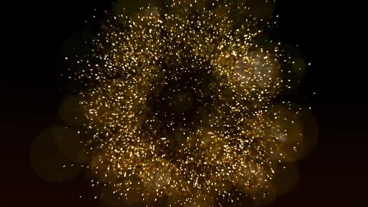 Golden Explosion - Stock Motion Graphics | Motion Array