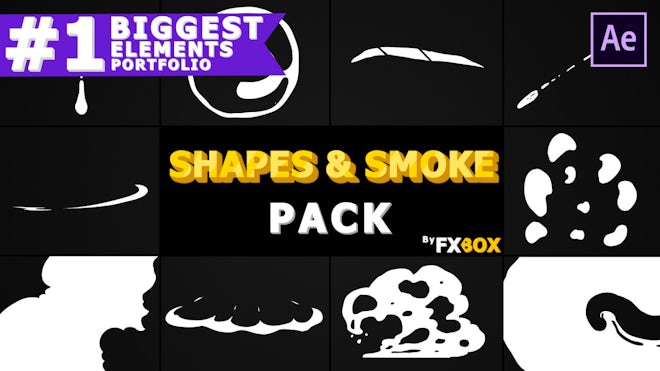 2D Shapes And Smoke Freebies template preview