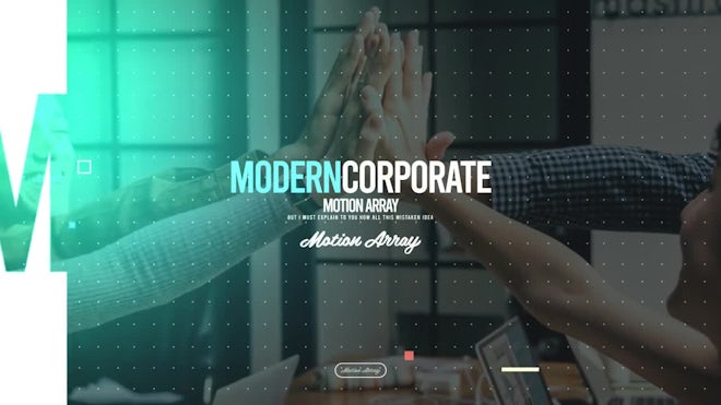 Modern Corporate Freebies template preview