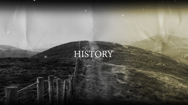 History Slideshow Freebies template preview