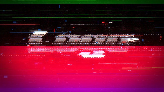 Glitch Logo V2 Freebies template preview