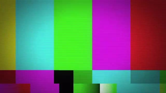 Color Bars: Stock Motion Graphics