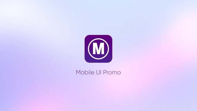 Mobile UI Promo Freebies template preview