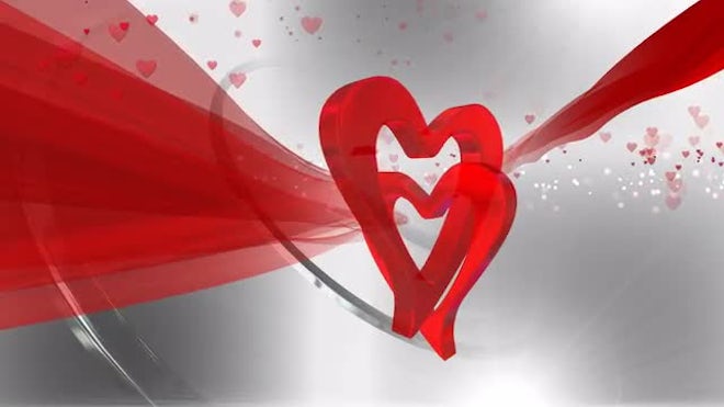 Heart Shaped Background - Stock Motion Graphics | Motion Array