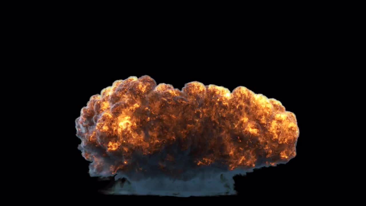 Massive Explosion - Stock Motion Graphics | Motion Array