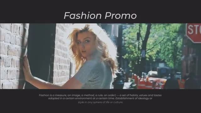 Promo Fashion: After Effects Templates