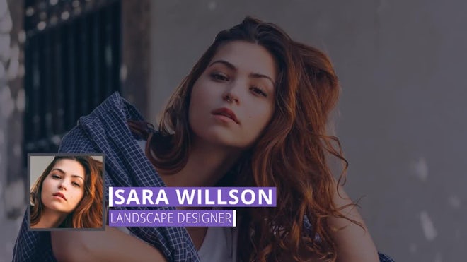 Creative Clean Titles Freebies template preview