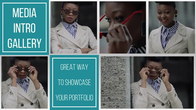 Media Intro Freebies template preview