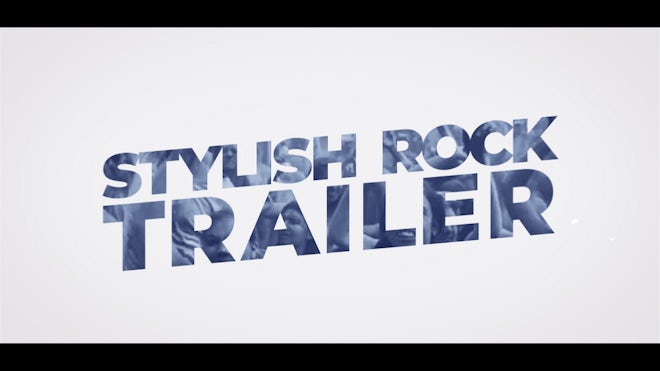 Stylish Rock Trailer Freebies template preview