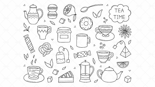 29 Tea Illustrations - Graphics | Motion Array