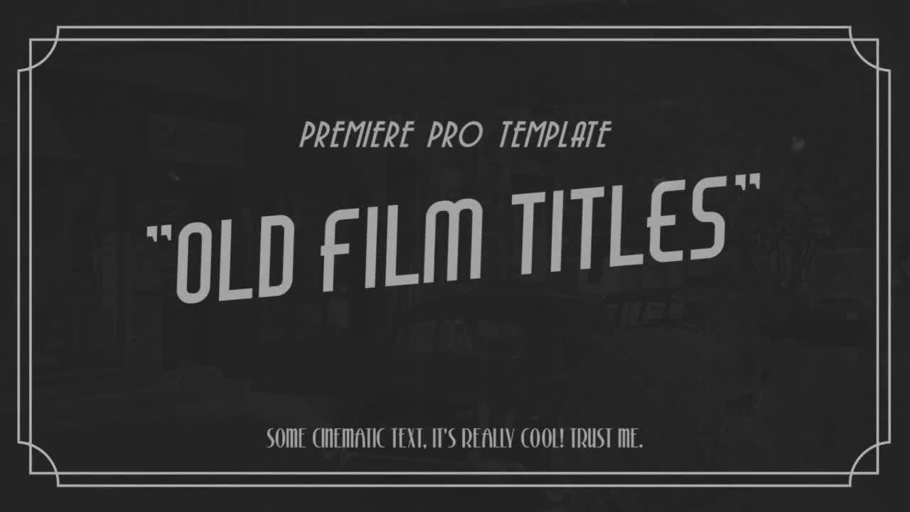 Stylish Titles For Premiere Pro Cinecom