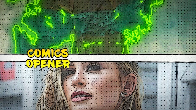 Comics Opener Freebies template preview