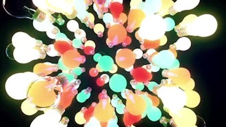 Rotating Sphere From Bulbs: Motion Graphics
