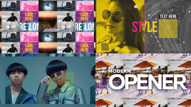 Modern Opener Freebies template preview