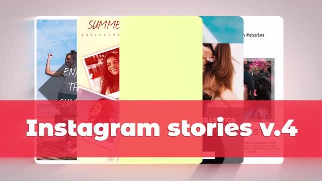 Instagram Stories V.4: After Effects Templates