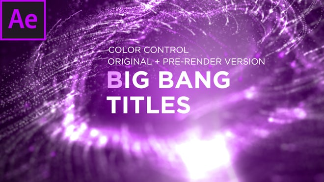 Big Bang Titles Freebies template preview