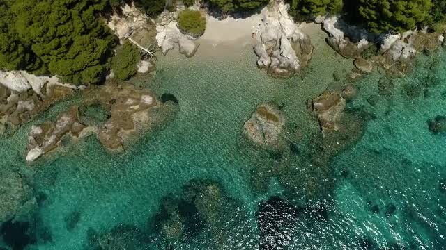 Beautiful Beach And Sea: Stock Video