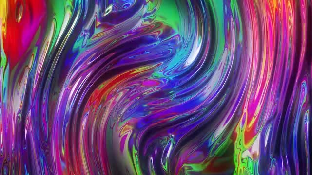 Colorful Paints Loop Pack: Stock Motion Graphics