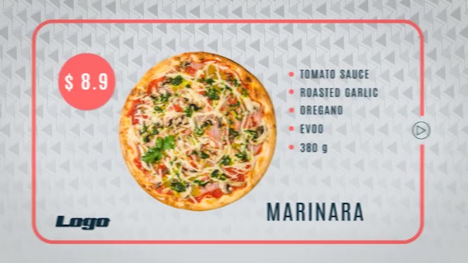 Online Restaurant Freebies template preview