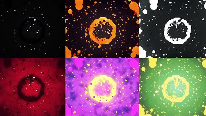 Radioactive Soundwave Freebies template preview