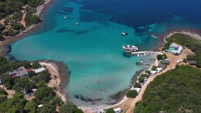Mlaska Bay Aerial: Stock Video