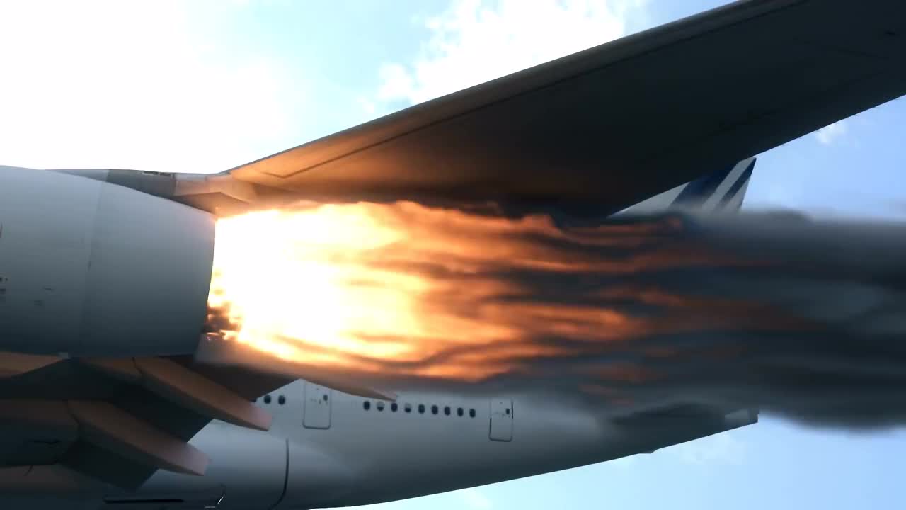 Airplane Crash Stock Motion Graphics Motion Array