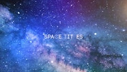 Space Titles After Effects Templates Motion Array