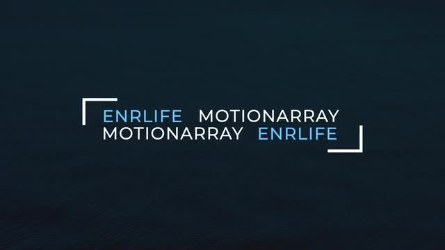 Minimal Titles | 4K: After Effects Templates
