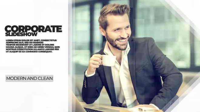 Corporate Slideshow Freebies template preview