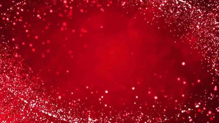 Red Particles: Motion Graphics
