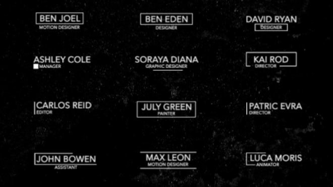 Minimal Lower Thirds Freebies template preview