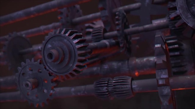 Old Gears Logo Freebies template preview