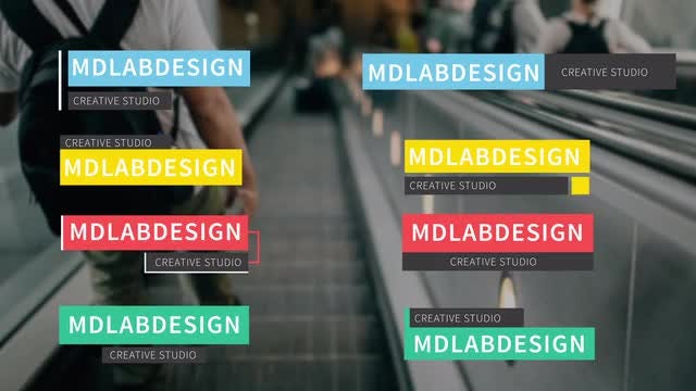 Colorful Lower Thirds: After Effects Templates