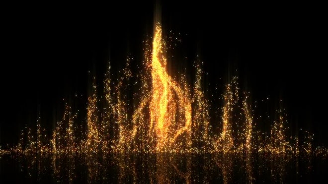 Particles Logo Reveal Freebies template preview