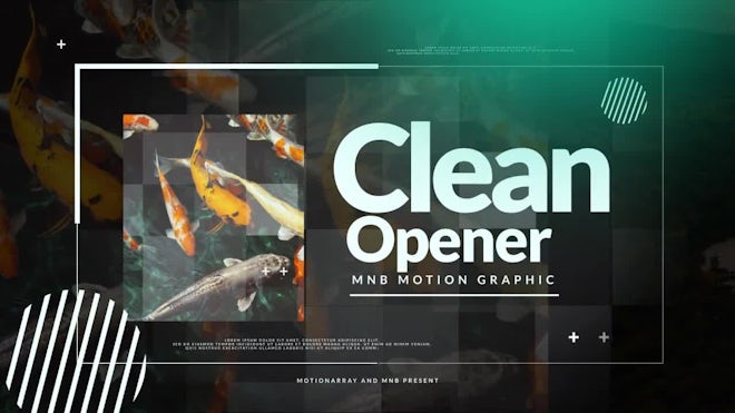 Clean Opener Freebies template preview