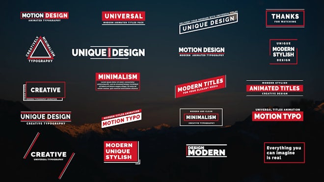 Creative Typo III Freebies template preview