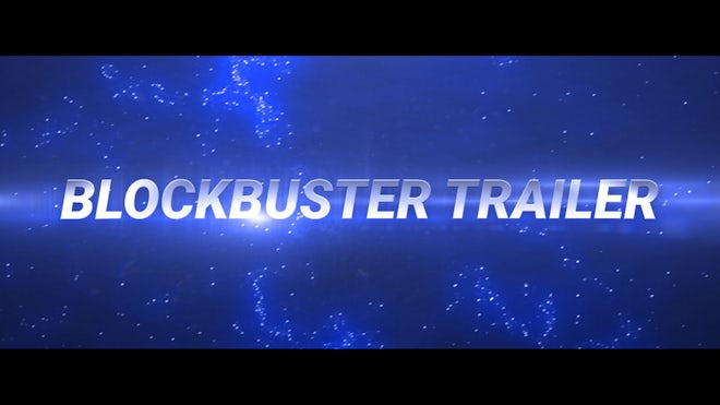 Blockbuster Trailer Freebies template preview