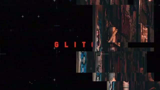 Glitch Slideshow: Premiere Pro Templates