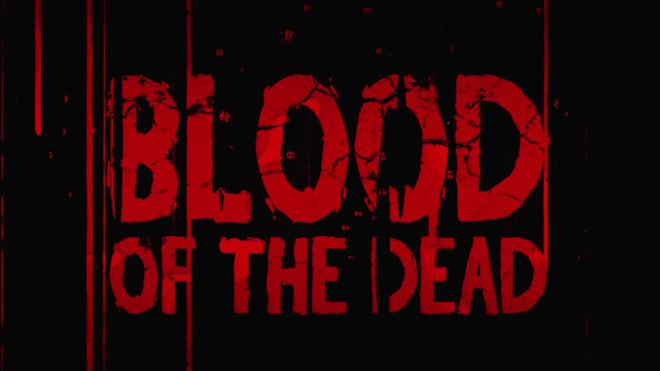 Blood Of The Dead Title Reveal Freebies template preview