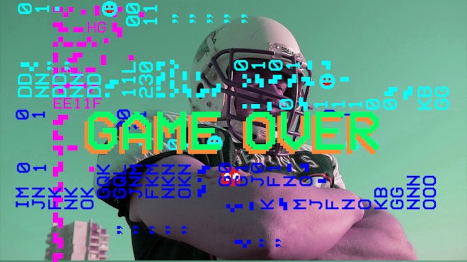 Game Glitch Transitions Freebies template preview